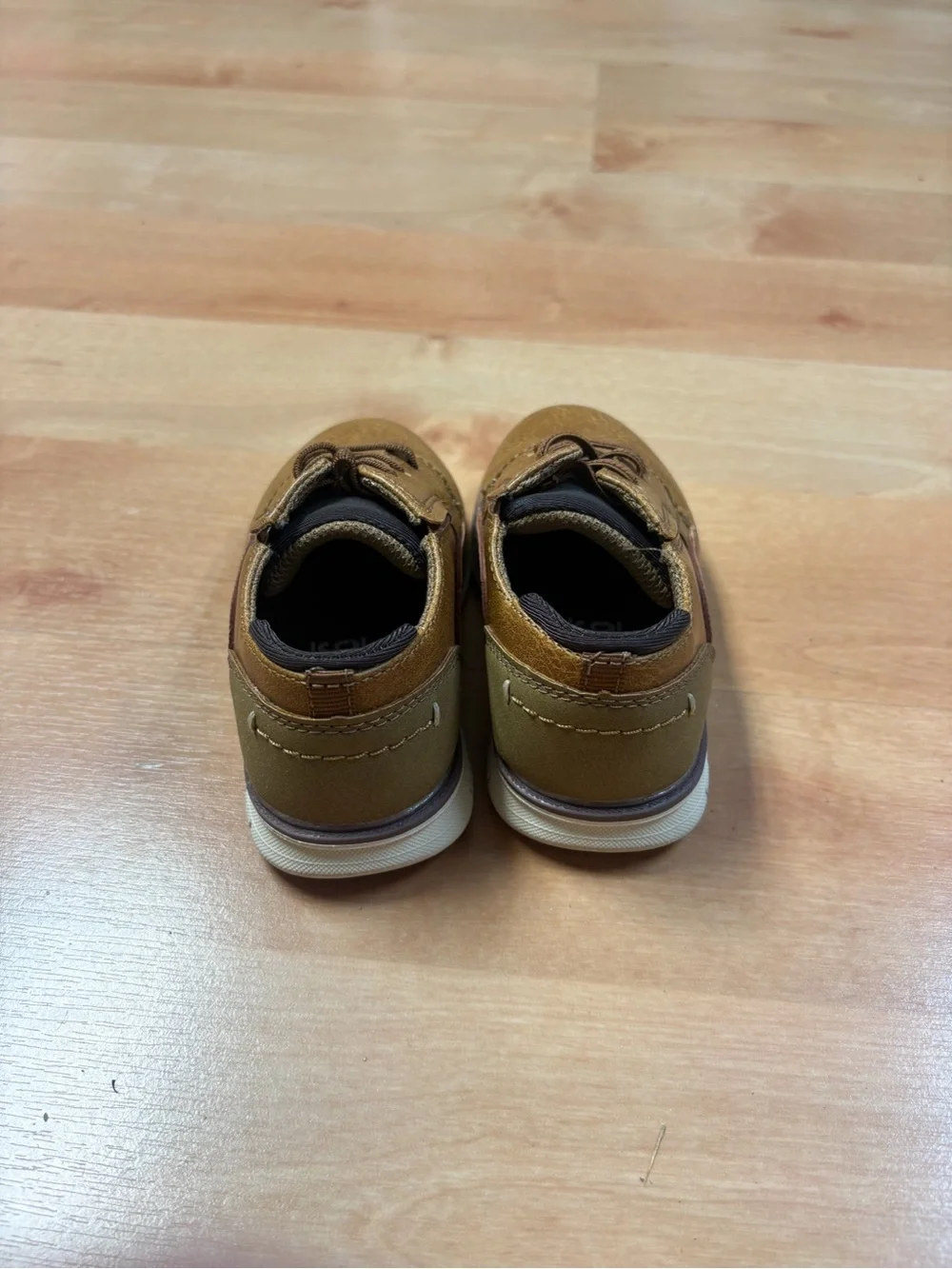 Mix No. 6 Lil Bob Toddler Dress Shoes Brown Faux Leather Oxfords Size 8